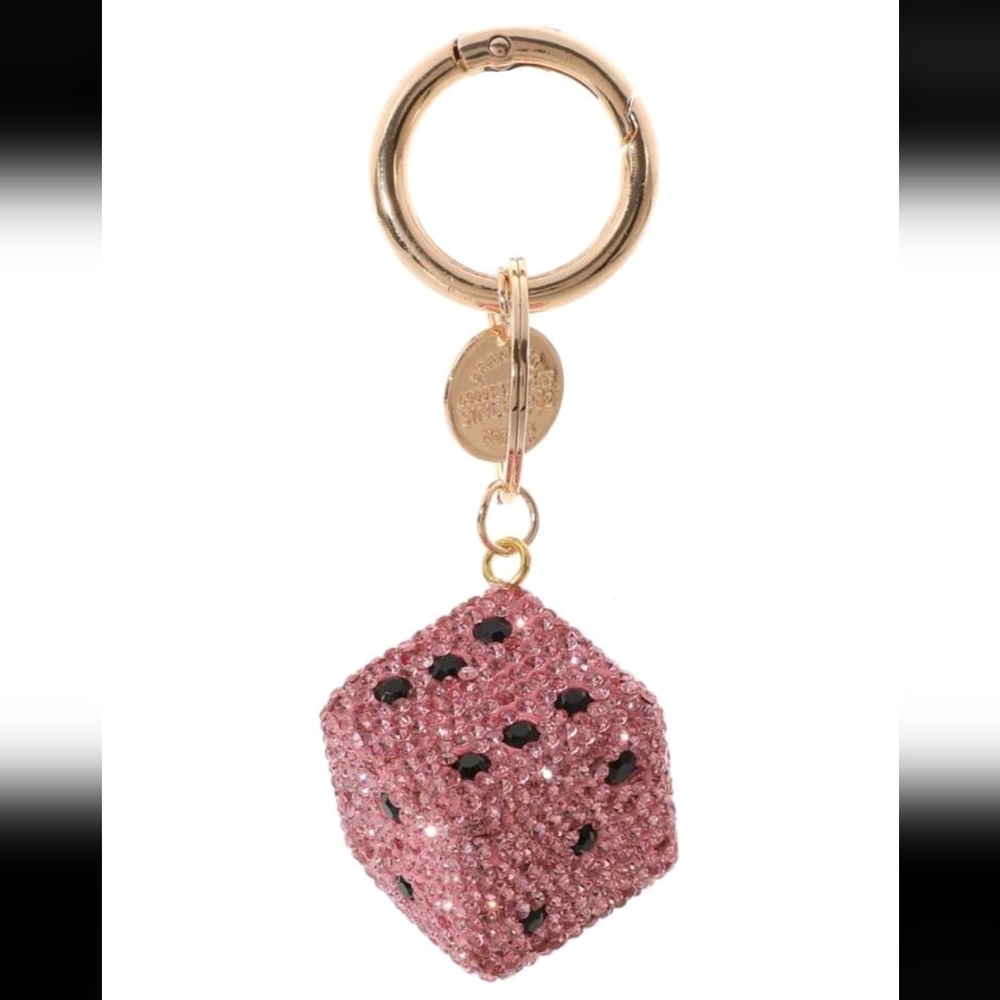 Large Dice Bag Charm/ Keychain New, Color Opts, Price For 1 Charm - Picture 4 of 11
